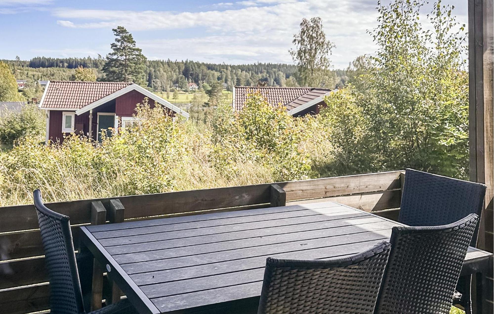 Lovely Home In Hok With Wifi Exteriör bild