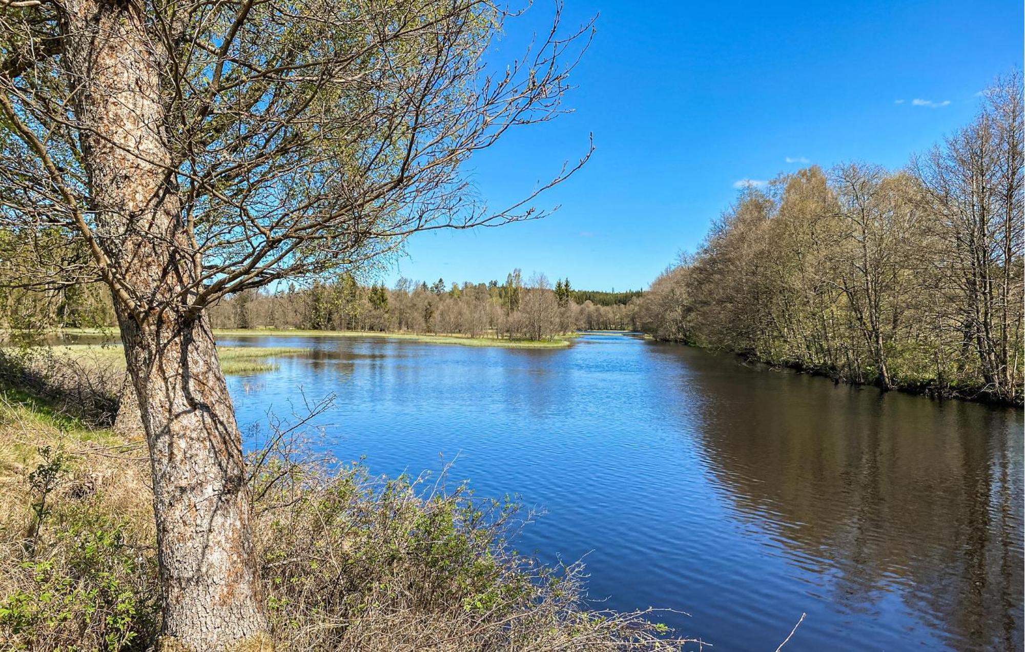 Lovely Home In Hok With Wifi Exteriör bild