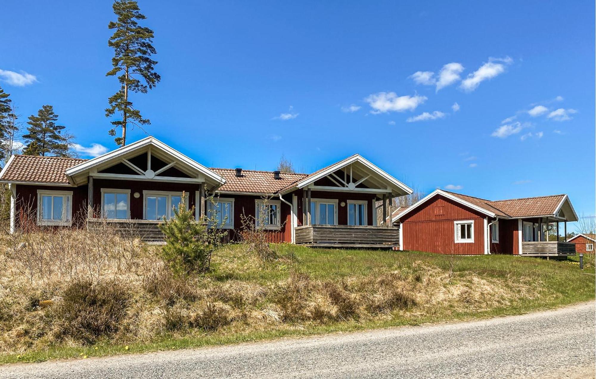Lovely Home In Hok With Wifi Exteriör bild